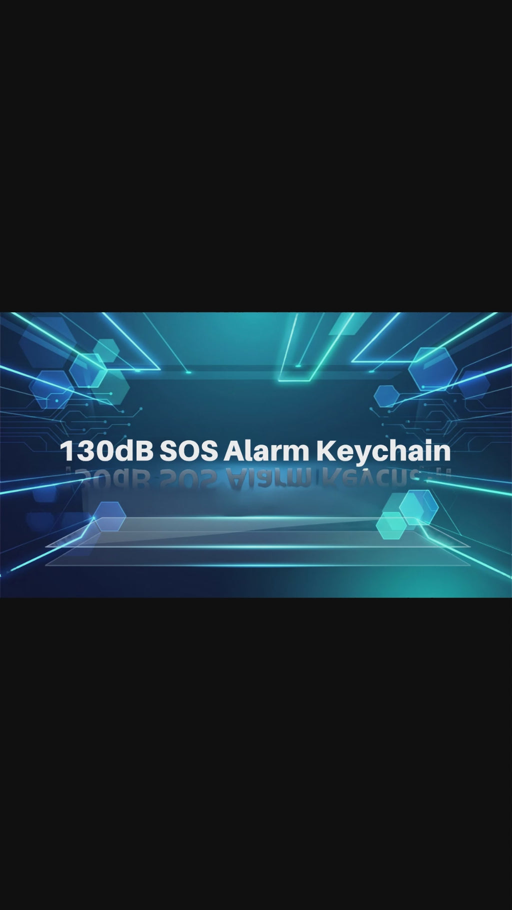 130dB Personal Safety Alarm
