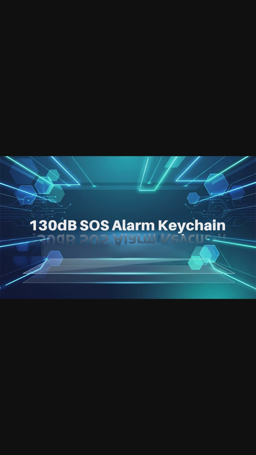 130dB Personal Safety Alarm